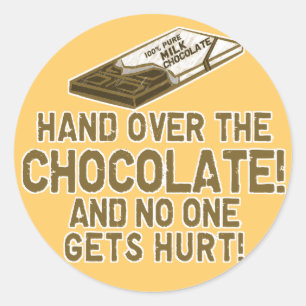 Adesivo Chocolate Chocoholic