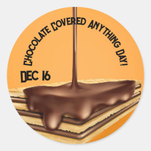 Adesivo Chocolate Cobrado Qualquer Dia