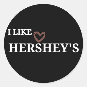 Adesivo chocolate de hershey