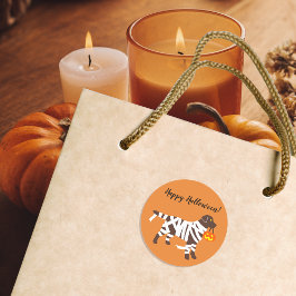 Adesivo Chocolate Halloween Labrador Mummy Stickers