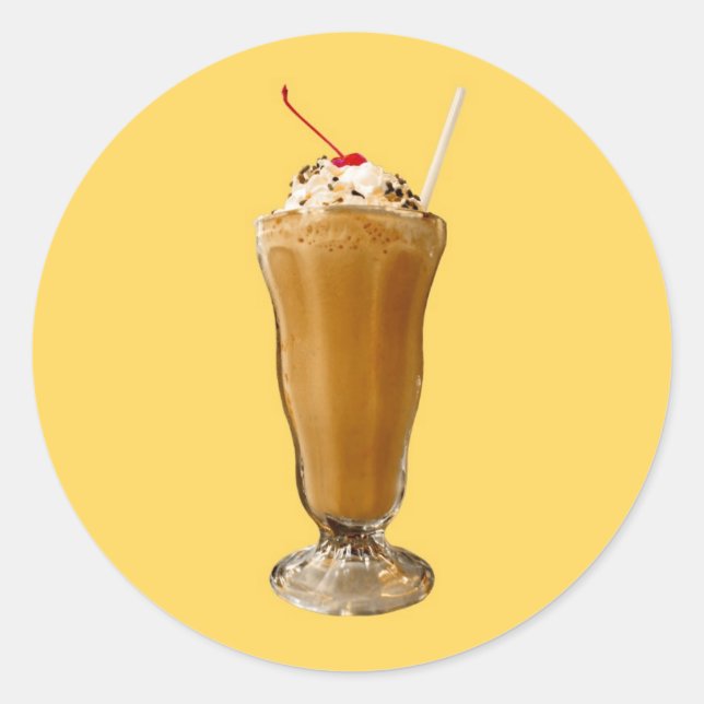 Adesivo Chocolate Milkshake (Frente)