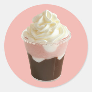 Adesivo Chocolate, Morango e Vanilla Dessert