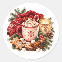 Chocolate Quente de Natal Aconchegante Inverno Hyg