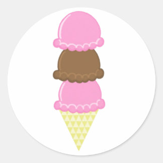 Adesivo Chocolate Stawberry Cone