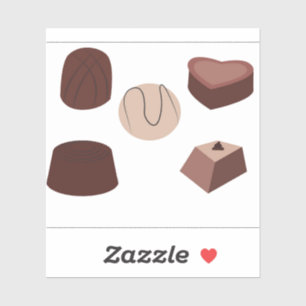 Adesivo Chocolates