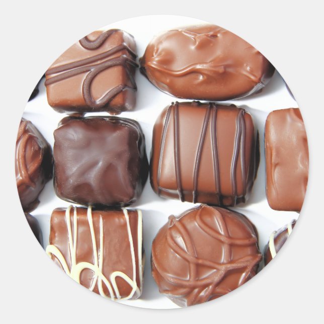 Adesivo Chocolates Associados (Frente)