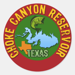 Adesivo Choke Canyon Reservoir, Texas