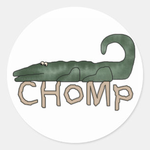 Adesivo Chomp o jacaré