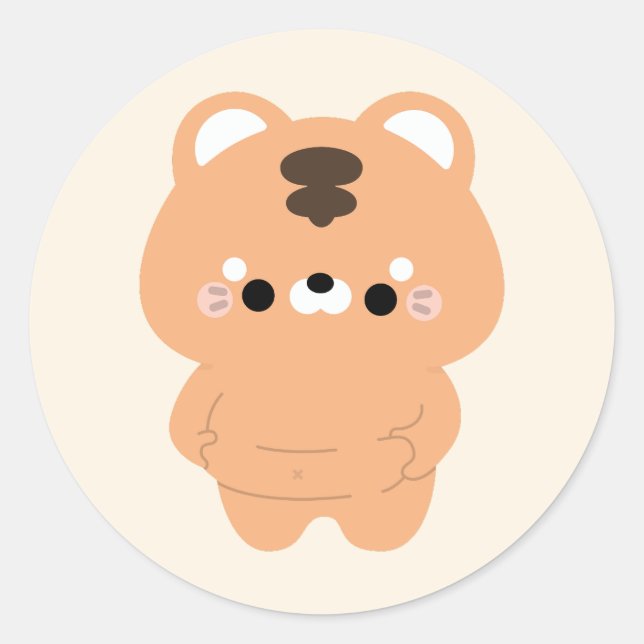 Adesivo Chonky Tiger (Frente)