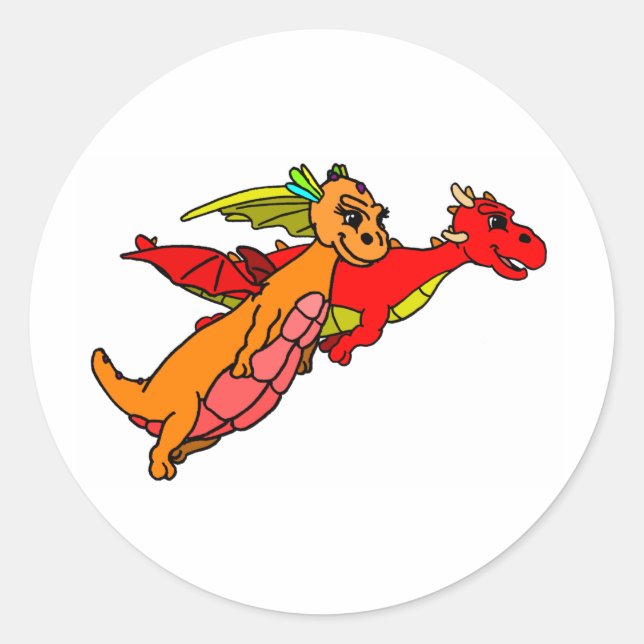 Adesivo Chortle e Flitter (Frente)