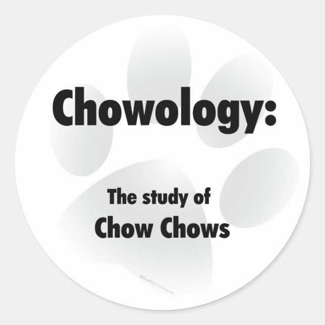 Adesivo Chowology (Frente)