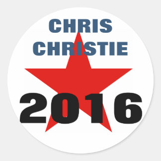 Adesivo Chris Christie 2016 Stickers