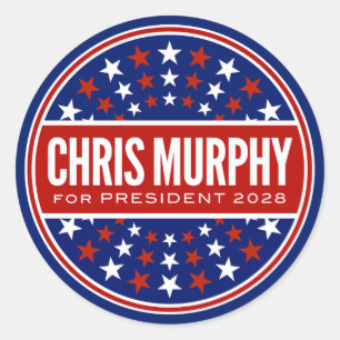 Adesivo Chris Murphy Presidente 2028