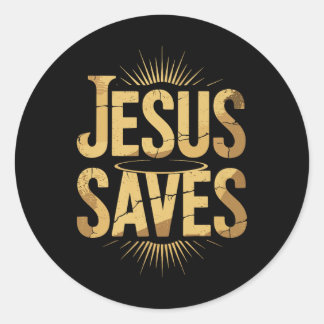 Adesivo Christan Jesus Salva Premium