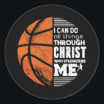 Adesivo Christian Basketball Love All Things I Can Do<br><div class="desc">Christian Basketball Love All Things I Can Do Through Christ Gift. Perfect gift for your dad,  mom,  papa,  men,  women,  friend and family members on Thanksgiving Day,  Christmas Day,  Mothers Day,  Fathers Day,  4th of July,  1776 Independent day,  Veterans Day,  Halloween Day,  Patrick's Day</div>
