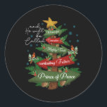 Adesivo Christian Christmas Ele Será Chamado De Maravilhos<br><div class="desc">Christian Christmas Ele Será Chamado De Maravilhoso Conselheiro</div>