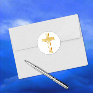 Adesivo Christian Cross Stickers