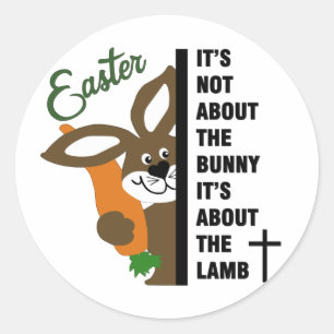 Adesivo Christian Easter Bunny
