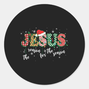 Adesivo Christian Jesus A Razão Do Feriado De Natal