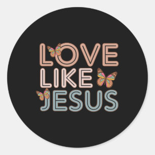 Adesivo Christian Love Like Jesus Day Girls K