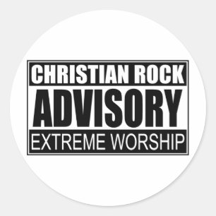 Adesivo Christian Rock Advisory.
