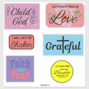 Adesivo Christian Sticker Pack