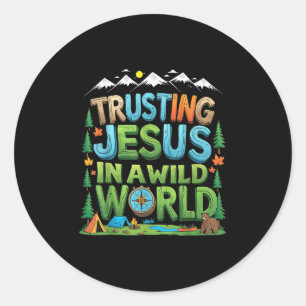 Adesivo Christian Summer True North Vbs 2025 Confiante Jes