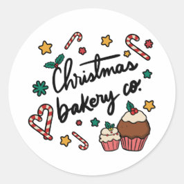 Adesivo Christmas Bakery Co.