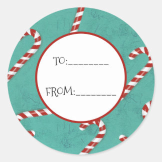 Adesivo Christmas Candy Cane