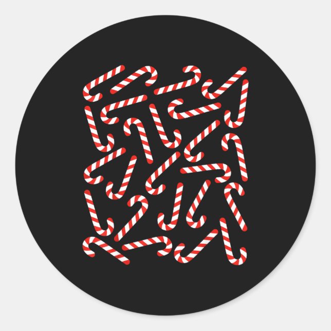 Adesivo Christmas Candy Cane Costume Men Women Kids Xmas C (Frente)