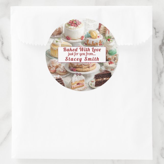 Adesivo Christmas Cookies Cakes Pies Treats (Bolsa)