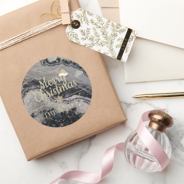 Adesivo Christmas geode sticker (Presentear)