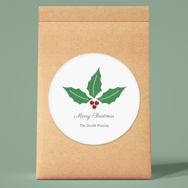 Adesivo Christmas Holly Sticker (Christmas Holly Sticker)