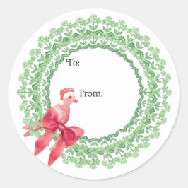 Adesivo Christmas Pigeon Sticker