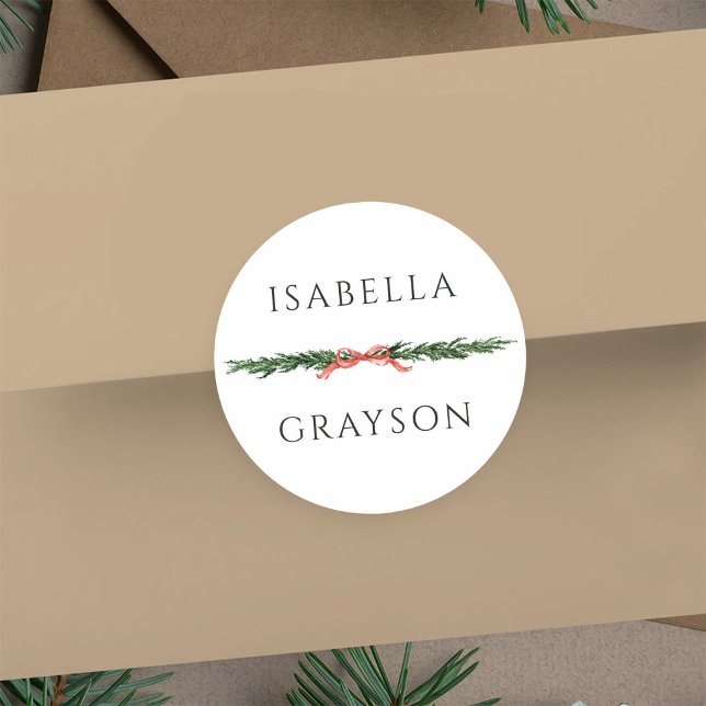 Adesivo Christmas Pine Border  (Criador carregado)