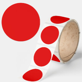 Adesivo Christmas Red Color solid minimalist