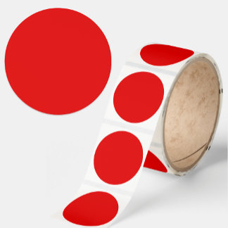 Adesivo Christmas Red Color solid minimalist