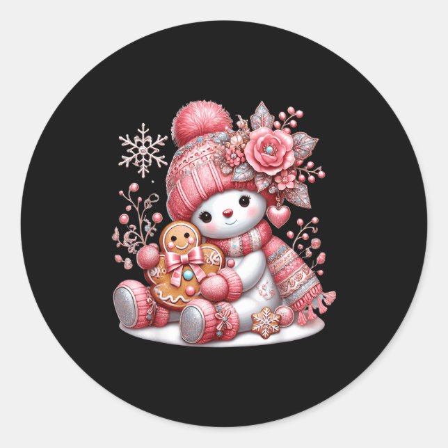 Adesivo Christmas Snowperson  (Frente)