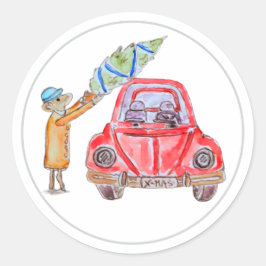 Adesivo Christmas Tree Time!