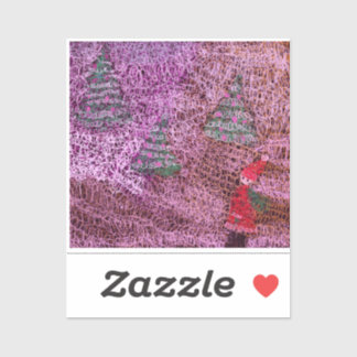 Adesivo Christmas trees