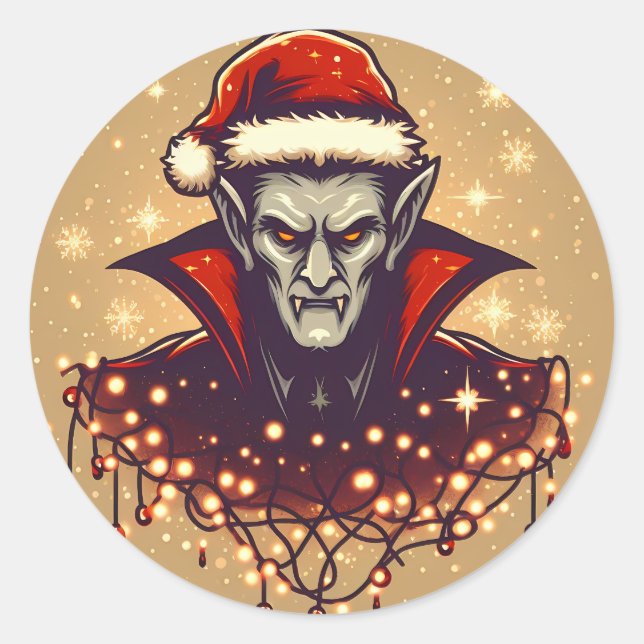 Adesivo Christmassy Vampire (Frente)