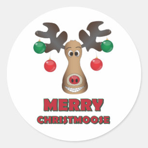 Adesivo Christmoose alegre!
