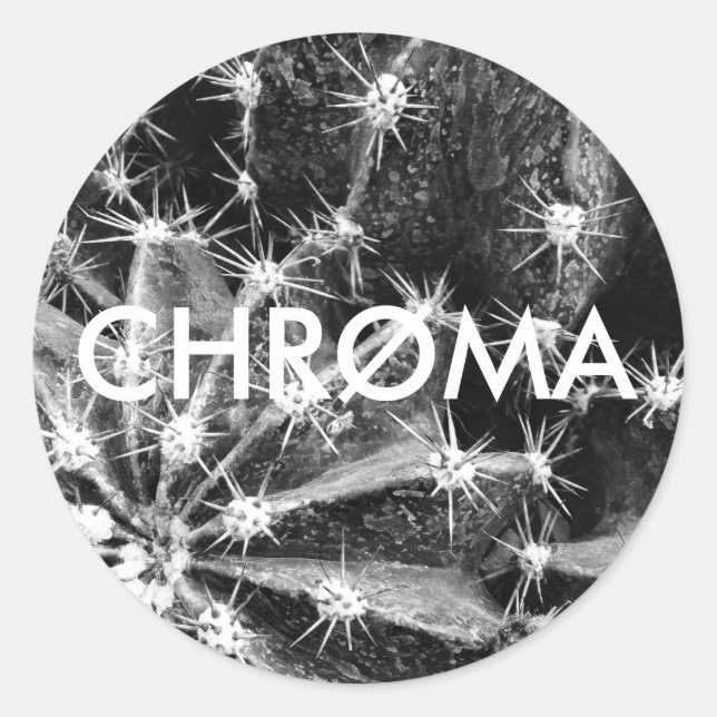 ADESIVO CHRØMA CACTUS STICKER (Frente)