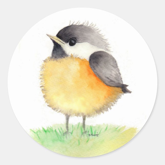 Adesivo Chubby Little Chickadeer Sticker (Frente)