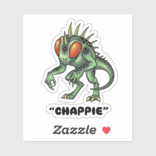 Adesivo Chupacabra, "Chappie"