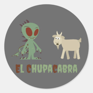 Adesivo Chupacabra do EL