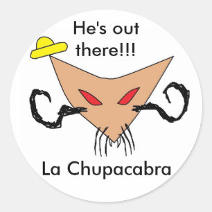 Adesivo Chupacabra do La