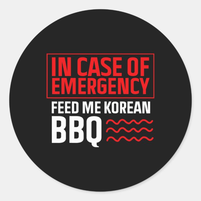 Adesivo Churrasco Coreano - Ventilador Comida Coreano - Bb (Frente)