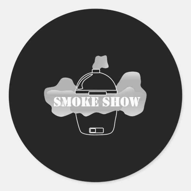 Adesivo Churrasco do Smoke Show (Frente)