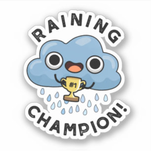 Adesivo Chuva Champ Cuz Clima Chuva Nuvem Lâmpada